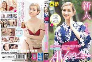 BNST-006 Rookie Sasha Russian Beauty Who Likes Japanese Adult Videos Too Much Makes Her Av Debut Immediately After Visiting Japan